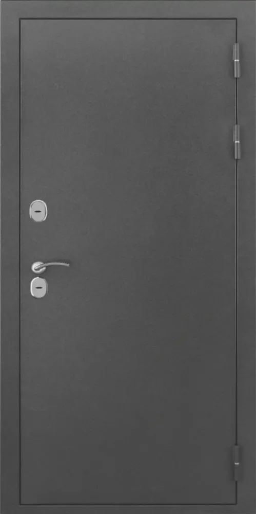 Дверь ДвериПРО L-Термо серебро ФЛ-256 (10мм, бетон снежный) DPRO192873